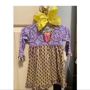 Flit and flitter dress